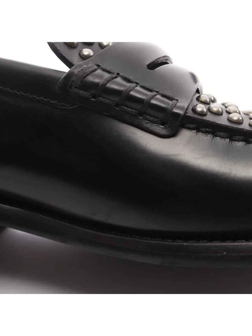 Louis Vuitton Loafers Studded Leather